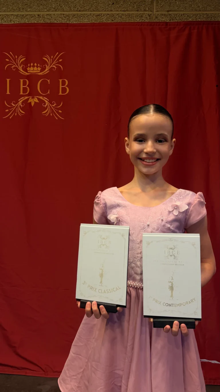 Награди и международни стипендии от International Ballet Competition Belgium — снимка
