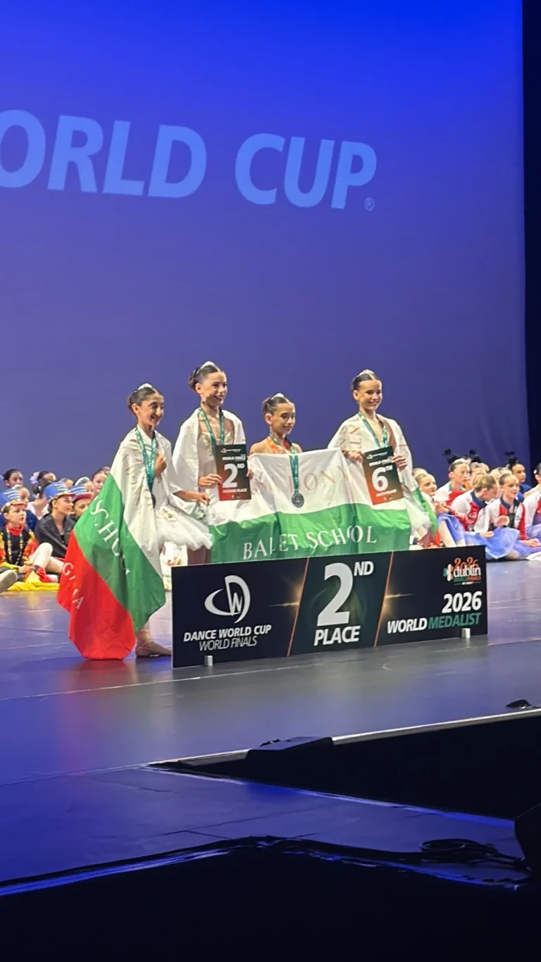 Сребърен и бронзов медал от световните финали на Dance World Cup — снимка