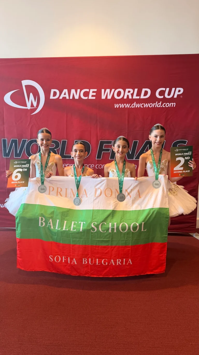 Сребърен и бронзов медал от световните финали на Dance World Cup — снимка